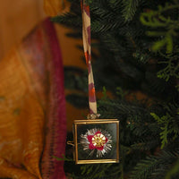 Mini-Rahmen mit Leopardenmuster in Rosa